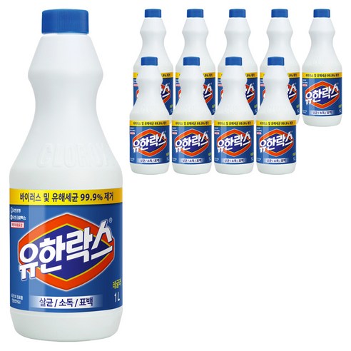 유한락스 레귤러, 1L, 10개