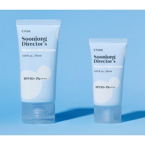 에뛰드 순정 디렉터 수분 선크림 SPF50+ PA++++ 50ml + 20ml 기획세트 이미지 2