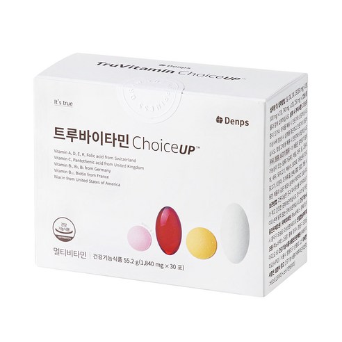 덴프스 트루바이타민 초이스 업 30p, 55.2g, 1개