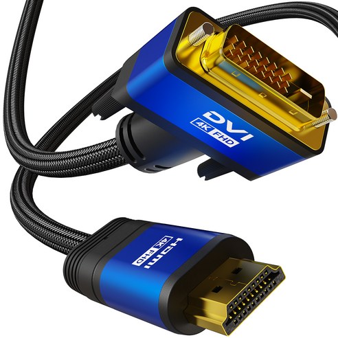 일리온 HDMI to DVI-D 케이블, 1개, 1m