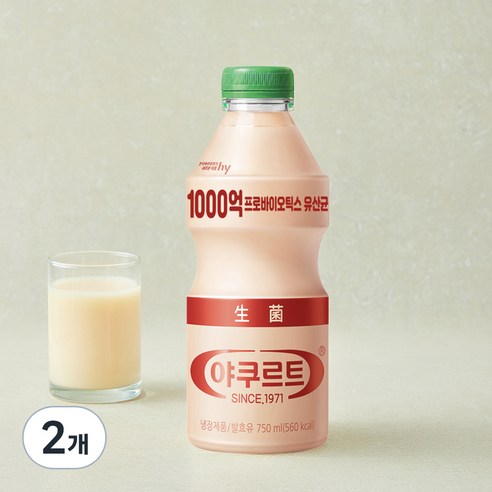 에치와이 야쿠르트 1971, 2개, 1개입, 750ml