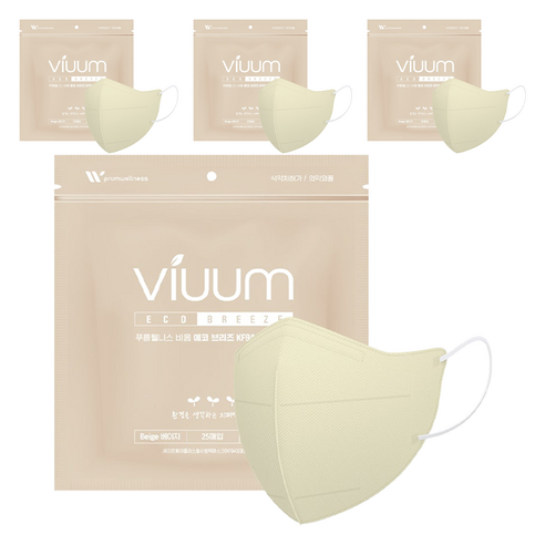 viuum 에코 브리즈 새부리형 마스크 대형 KF94