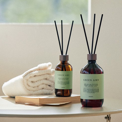 에이센트 퍼퓸드 디퓨저 후기 분석 - 욕실 비치 사례