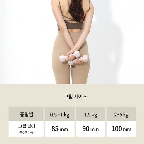 아리프 네오프렌 선인장 아령 이미지 4