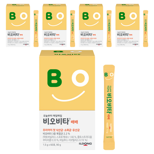 비오비타 배배 유산균 60p 90g, 5개 맛있게 먹은 솔직 후기 썸네일