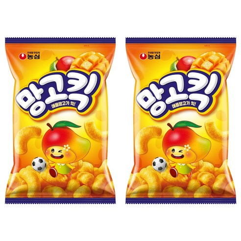 농심 망고킥, 100g, 2개