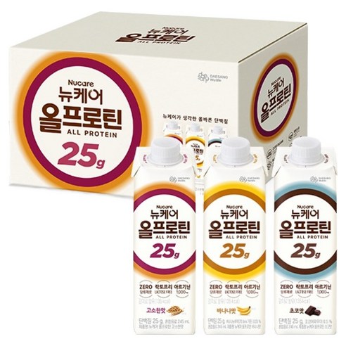 뉴케어올프로틴 3종 혼합 멀티팩 18p 세트, 1세트