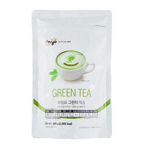 아임요 그린티 믹스 파우더, 500g, 1개입, 1개