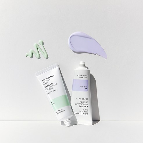 칙칙한 피부톤 고민, 민트 베이스로 화사하게