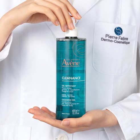 아벤느 클리낭스 약산성 밸런싱 클렌징 젤 400ml + 200ml 세트 이미지 3