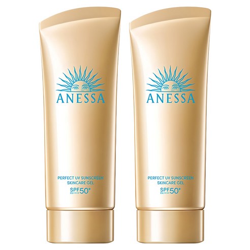 아넷사 퍼펙트 UV 선스크린 스킨케어 젤 N SPF50+ PA++++, 90g, 2개