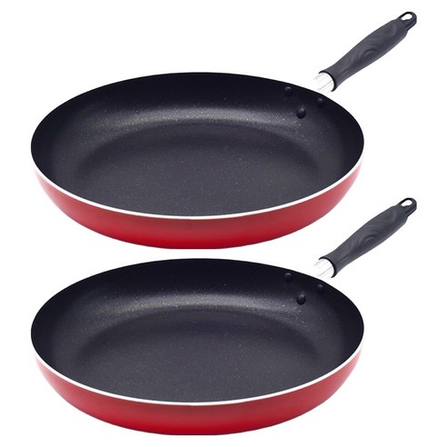 토스코 4중 코팅 베이직 프라이팬, 34cm, 2개