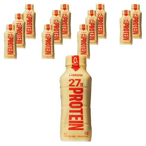 랩노쉬 프로틴 드링크 퍼펙트 그레인, 12개, 350ml