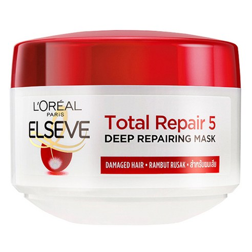 로레알파리 토탈 리페어 5 리페어링 헤어마스크, 1개, 200ml