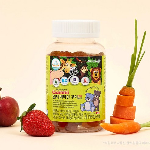 네추럴라이즈 멀티비타민 꾸미 60정, 1개 이미지 2