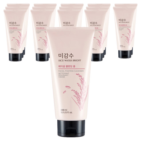 더페이스샵 미감수 브라이트 페이셜 클렌징 폼, 300ml, 15개