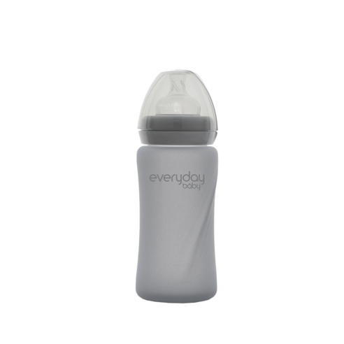 에브리데이베이비 유리젖병, 그레이, 240ml, 1개