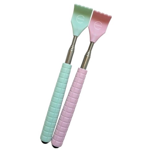 마노하 5단 접이식 휴대용 가려움 등긁개, 랜덤발송, 2개