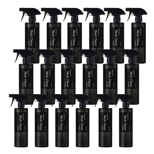 코코도르 패브릭 퍼퓸 섬유탈취제 블랙체리 본품, 500ml, 18개