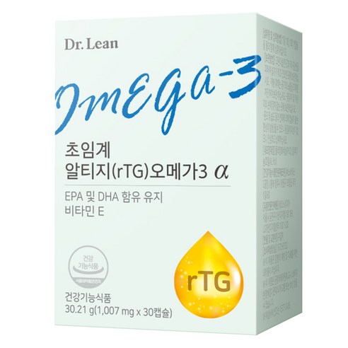 닥터린 정품 초임계 알티지 오메가3 알파 30정, 1개 솔직 후기 | 실사용자 리뷰 분석 썸네일