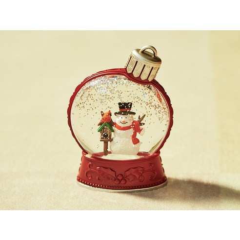 크리스마스 스노우 워터볼 무드등 실제 사용 후기 분석 - 전원 방식