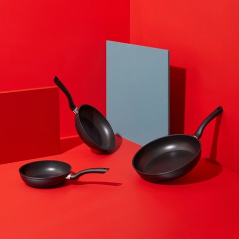 휘슬러 인덕션 세니트 프라이팬 후기 분석 - 수납 예시