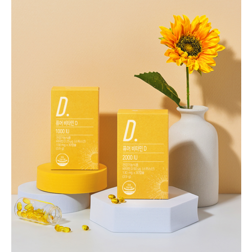 뉴트리모어 퓨어 비타민 D 1000 IU 3.9g 30정, 1개 이미지 2