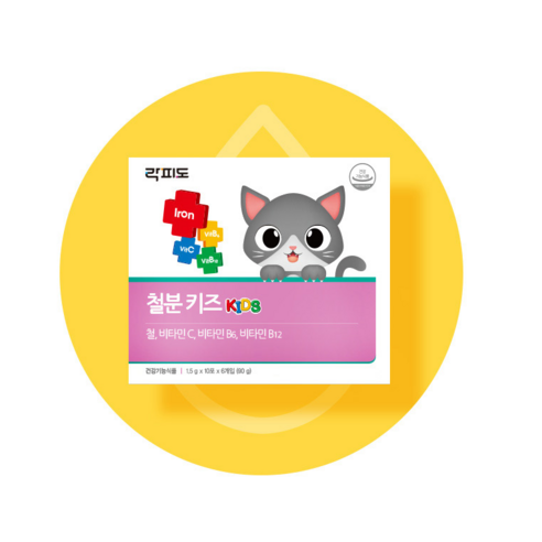 락피도 철분 키즈 90g, 3개 이미지 4