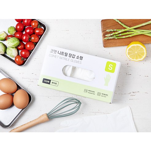 코멧 니트릴장갑 화이트 솔직 후기 | 실사용자 리뷰 분석 - 상품 이미지 3