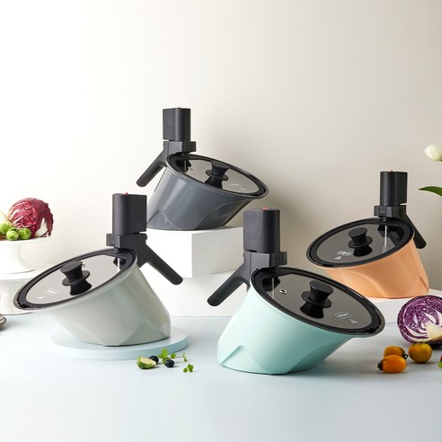 바이탈 플랜트 인덕션 뉴오리지널 롤팬 그레이 후기 분석 - 기름 배출구 구조