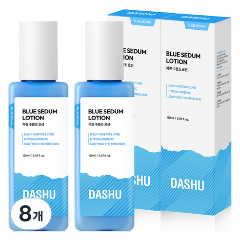 다슈 보이 파란 수분초 로션, 150ml, 8개
