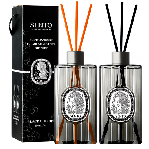 센토 인텐스 프리미엄 대용량 디퓨저 550ml, 블랙체리, 2개