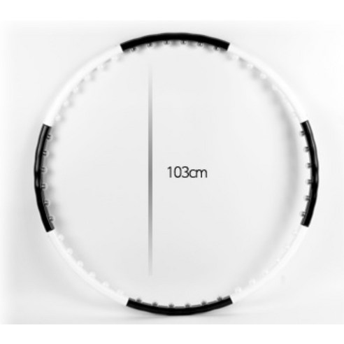 나리아 웨이스트 뷰티라인 지압 훌라후프 이미지 3