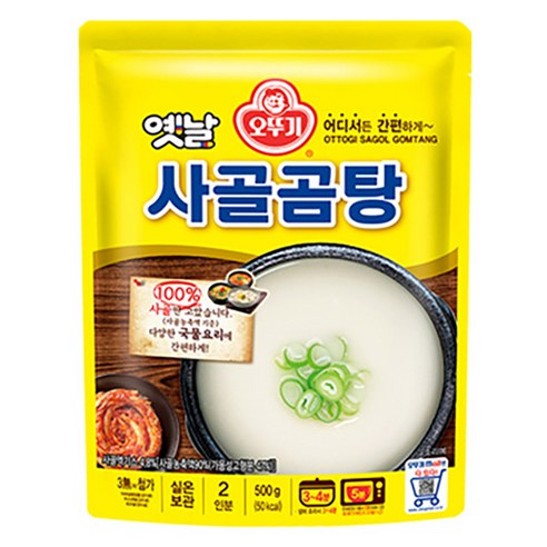 오뚜기옛날 사골곰탕, 500g, 1개