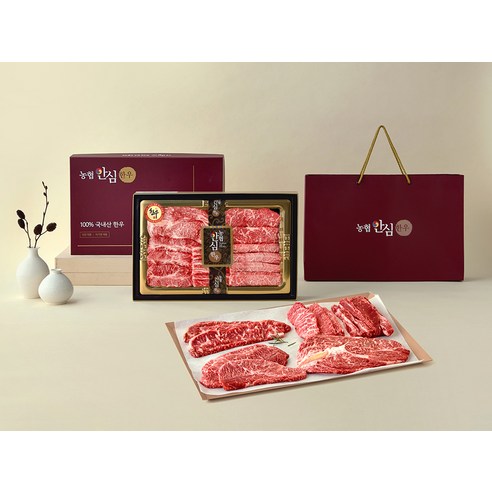 농협안심한우 1++등급 안심특선 23호 후기 분석 - 부위별 소분 포장