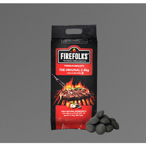FIREFOLKS 더 오리지널 바비큐 캠핑 구이용 숯 이미지 2