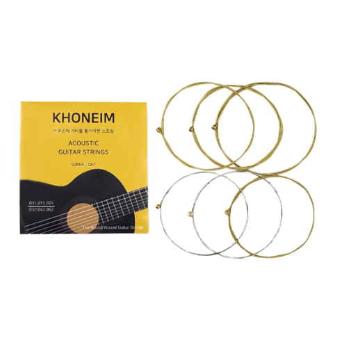 코네임 기타줄 통기타현 스트링 6줄 이미지 4