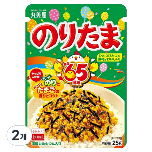 마루미야 노리타마 후리카케, 2개, 25g