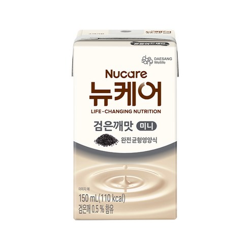 뉴케어 정품 검은깨맛 미니 완전균형영양식 150ml, 24개 이미지 2