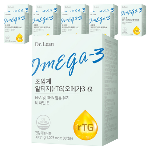 닥터린 정품 초임계 알티지 오메가3 알파 30정, 10개 솔직 후기 | 실사용자 리뷰 분석 썸네일