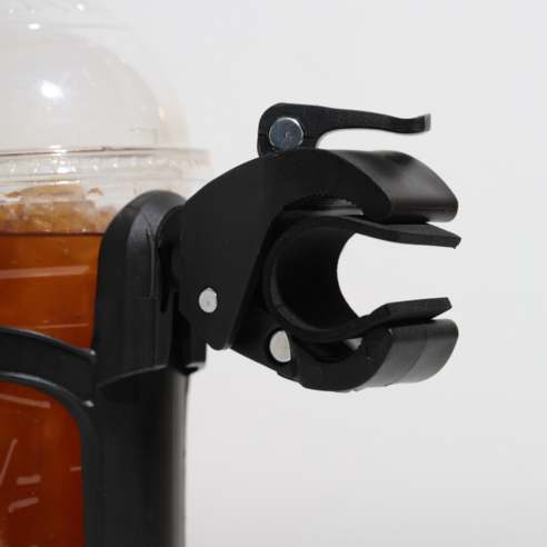 JUSTPICK 오토바이 스쿠터 유모차 대용량 컵홀더 거치대 실사용 후기 | 효과 있을까? - 상품 이미지 4