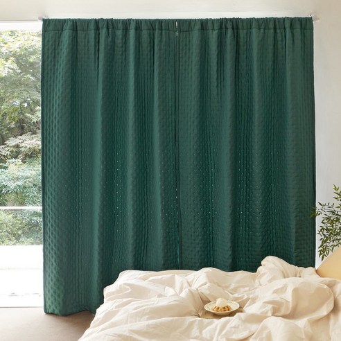 쁘리엘르 윈즈 바람막이 방한 커튼 설치 전후 비교