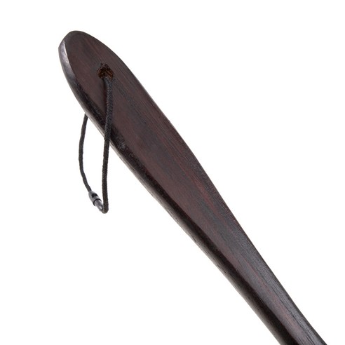 허리 굽힘 없이 편안하게, 75cm 코멧 옻칠 구두주걱으로 아침을 산뜻하게