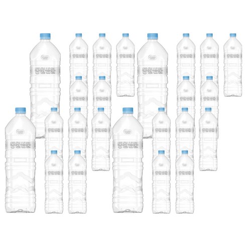 동원샘물 무라벨, 2L, 24개