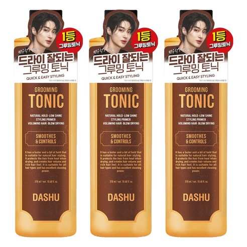다슈 클래식 스타일 그루밍 토닉, 310ml, 3개