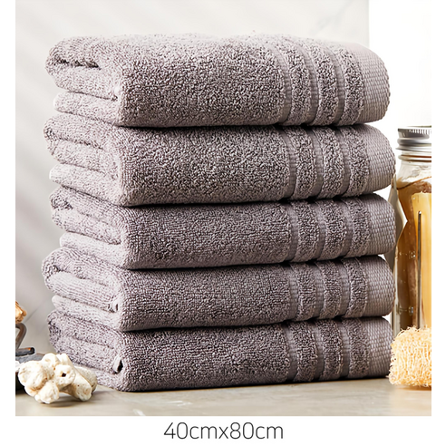 소프트터치 라인보더 호텔수건 150g 30수 면사, 그레이, 5개 후기 분석 - 흡수 테스트 연출