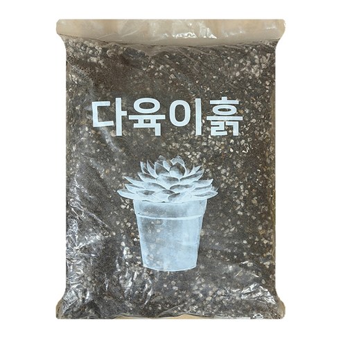 에스엔 분갈이 다육이흙, 3L, 1개