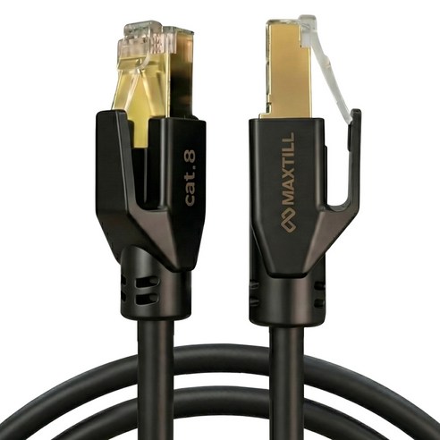 맥스틸 MC-CAT8 초고속 40Gbps 게이밍 인터넷 랜케이블 랜선, 혼합색상, 1개, 5m