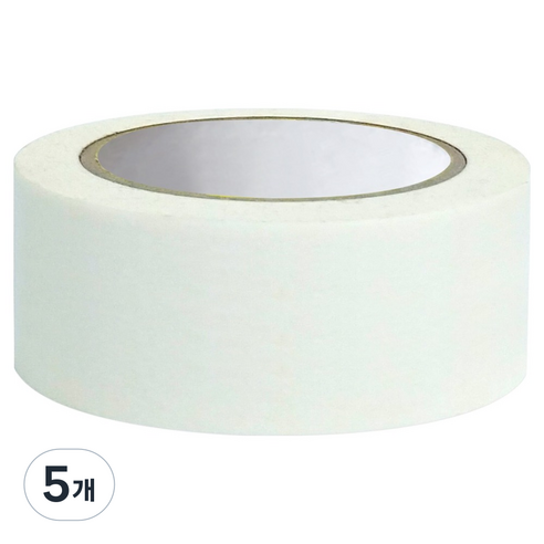 월드크린 마스킹테이프 48mm x 20m, 5개