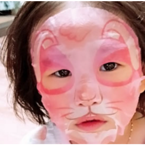 Candygirl 어린이용 토끼 마스크팩 이미지 2